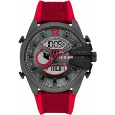 Наручные часы DIESEL, серый/красный