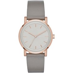 Наручные часы DKNY, розовое золото/серый