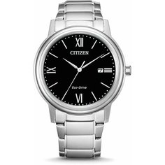 Наручные часы CITIZEN, серебристый/черный