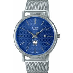 Наручные часы CASIO, серебристый/синий