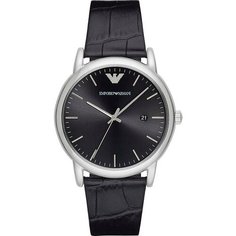 Наручные часы EMPORIO ARMANI, черный/серебряный