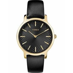 Наручные часы TIMEX, черный/золотой