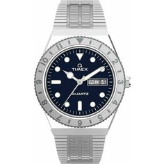 Наручные часы TIMEX, синий/серебристый