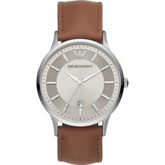 Наручные часы EMPORIO ARMANI, стальной/коричневый
