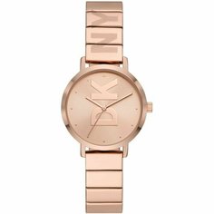 Наручные часы DKNY, коричневый, белый
