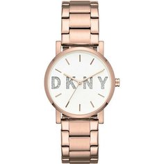 Наручные часы DKNY, серый/золотой