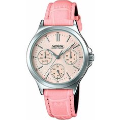 Наручные часы CASIO, серебристый/розовый