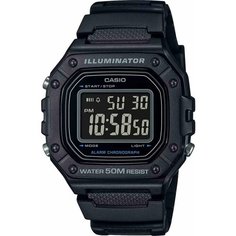 Наручные часы CASIO, черный матовый