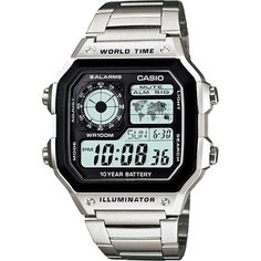 Наручные часы CASIO, серебряный