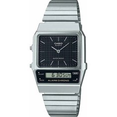 Наручные часы CASIO, серебристый/черный