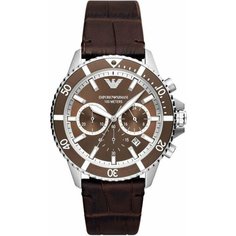 Наручные часы EMPORIO ARMANI Diver, серебристый