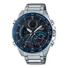 Наручные часы CASIO, серебристый синий