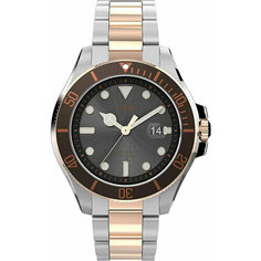 Наручные часы TIMEX, серебристый/черный