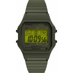 Наручные часы TIMEX T80, зеленый