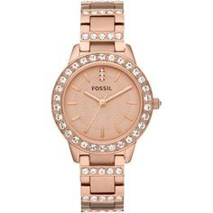 Наручные часы FOSSIL, розовое золото