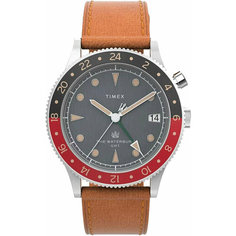 Наручные часы TIMEX, серебряный/черный/красный