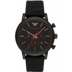 Наручные часы EMPORIO ARMANI, черный /белый