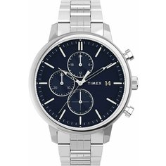 Наручные часы TIMEX Chicago, серебристый