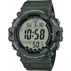 Наручные часы CASIO, зеленый