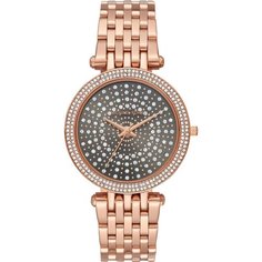 Наручные часы MICHAEL KORS, розовое золото/черный