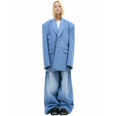 Пиджак Vetements, размер L, голубой