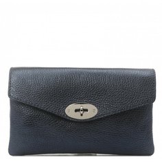 Сумка клатч divas bag, фактура рельефная, темно-синий