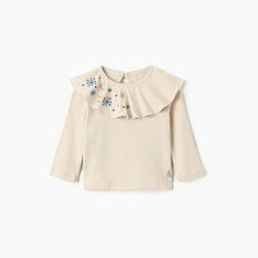 Лонгслив Крошка Я, размер 62/68, бежевый