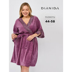 Халат Dianida, размер 50, фиолетовый