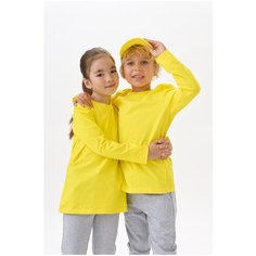 Лонгслив Uzcotton, размер 128\8-9, Желтый