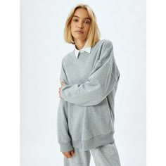 Свитшот KOTON, размер XL, , серый