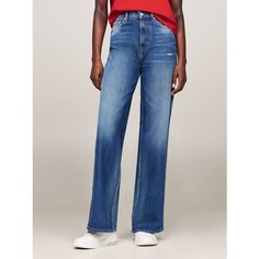 Джинсы широкие Tommy Jeans Claire, размер 29/30, синий