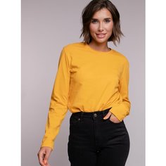 Лонгслив Uzcotton, размер 40-42\XS, , mustard