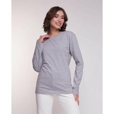 Лонгслив Uzcotton, размер 40-42\XS, , серый