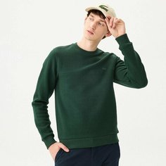Свитшот LACOSTE, размер T5, , темно-зеленый