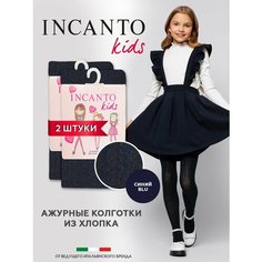 Колготки Incanto FC00217, 100 den, размер 140-146, синий