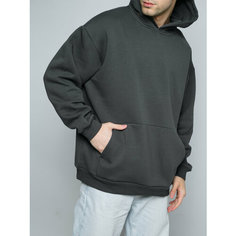 Худи Ohana market, размер 52, , серый
