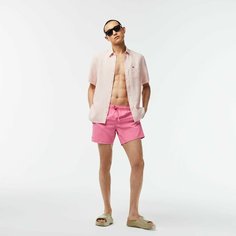 Шорты для плавания LACOSTE, размер TL, розовый
