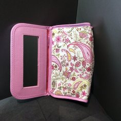Косметичка 5х11х18 см, , розовый Производство Тайланд