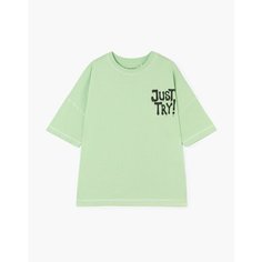 Футболка Gloria Jeans GJ COOL, размер 15-18л/164-170, фисташковый
