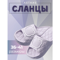 Шлепанцы , размер 40-41, фиолетовый