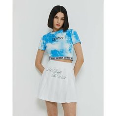 Кроп-топ Gloria Jeans Ready! Steady! Go!, размер 14-16л/164-170, синий