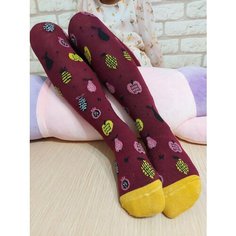 Колготки Fute, 100 den, размер 86/92, бордовый