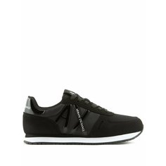 Кроссовки Armani Exchange, размер 36 IT, чёрный