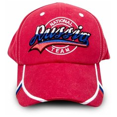 Бейсболка COTTONFEELS, размер без размера, красный