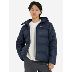 Пуховик Fila, размер 48-50, синий