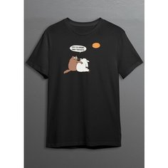 Футболка CherryPie, размер L, черный
