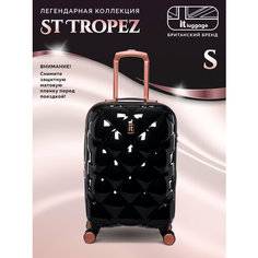 Чемодан IT Luggage, 46 л, размер S+, черный