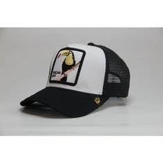 Бейсболка GOORIN BROS., размер 56-60, бело-черный