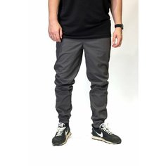 Брюки чинос BLK CROWN basic, размер XL, серый