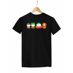 Футболка южный парк south park, размер XL, чёрный Моя маikа